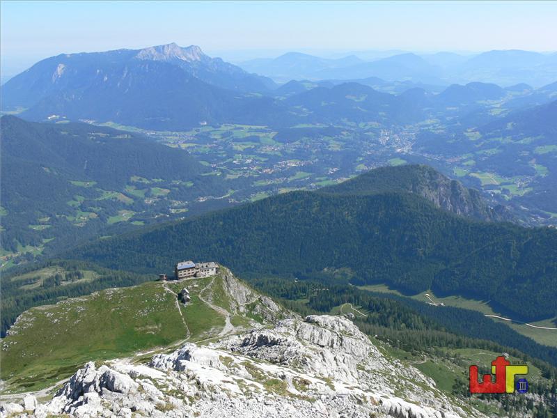 Blick nach hinten zum Watzmannhaus